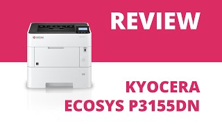 Kyocera ECOSYS P3155dn A4 Mono Laser Printer [upl. by Aimit645]