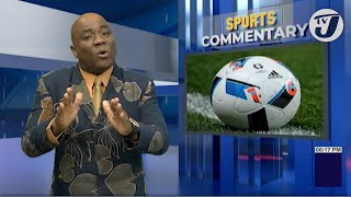 Reggae BoyzTrouble Could a Deh Deh TVJ Sports Commentary [upl. by Ynahpets]