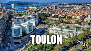 Toulon ville  Côte dAzur 2021 4k frenchriviera 🇨🇵 [upl. by Lirrad]