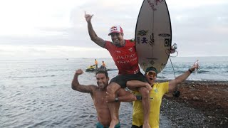 Ítalo Ferreira é campeão em Teahupoo  AFP [upl. by Rorrys808]