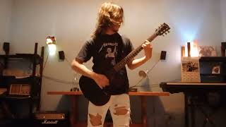 Cattle Decapitation  Bring Back The Plague guitar cover by Rei Marino [upl. by Orose658]