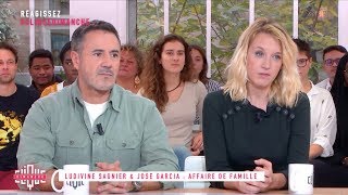 Ludivine Sagnier amp José Garcia  Affaire de famille  Clique Dimanche  CANAL [upl. by Inus]