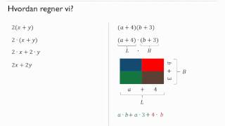 Matematikk S1  4  Bokstavuttrykk [upl. by Anaiviv]