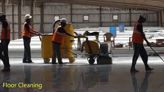 Concrete Densification DustProofing and Polishing [upl. by Xad]