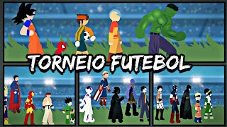 Torneio de futebol crossover  qual time vai vencer stick nodes [upl. by Yttel]