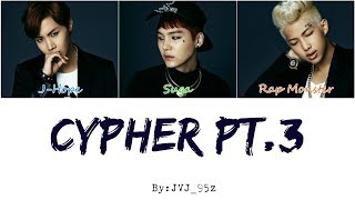 BTS방탄소년단  Cypher Pt3 Killer Colour Coded Lyrics HanRomEng [upl. by Enneirdna757]