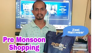 Zeel Rainwear JS 701 Review  Price Pre Monsoon Shopping 🛍 [upl. by Siderf]