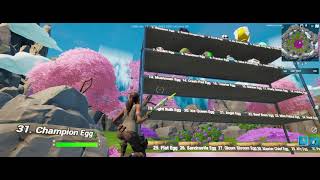 DAY 13 Fortnite EGG HUNT 2 CALENDAR EGGS  Where is MUSHROOM EGG I havent found it yet BONUS [upl. by Kiraa]