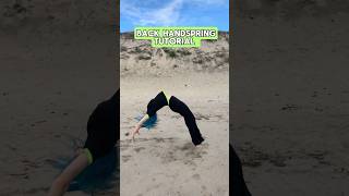 5Step Back Handspring Tutorial 🤸‍♀️✨ acrobatics easy tutorial [upl. by Avir]