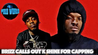 Brizz Rawsteen CALLS OUT KSHINE FOR SAYING HE OFFERED HIM 100K nahhh this is SPICY [upl. by Eissirc]