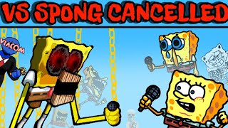 Friday Night Funkin VS Spong Cancelled Update  Unfinished Build FNF ModHard [upl. by Atiker320]