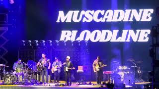 Muscadine Bloodline country Post Malone opener rocking SPAC NY 92024 [upl. by Farmelo]