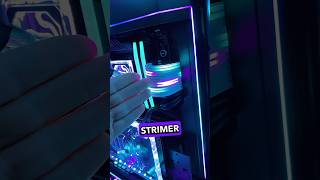 StromflussOptik einstellen Lian Li Strimer plus RGB Kabel Effekt gamingpc pcbuilding bastelnerd [upl. by Amikehs592]