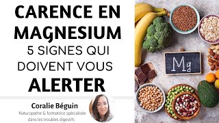 Carence en magnésium  5 signes qui doivent vous alerter  Coralie Béguin Naturopathe [upl. by Euqinahs]