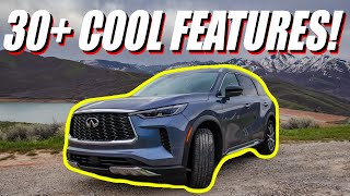 30 COOL and INTERESTING FEATURES of the 2022 INFINITI QX60 AWD SENSORY Edition [upl. by Hurty]