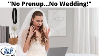 Preg Fiancée Learns Who Runs The Relationship After Man Calls Off Wedding Over Prenup Disagreement [upl. by Laverna]