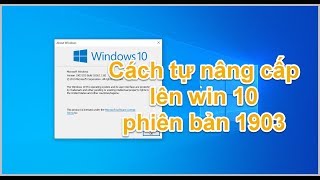 Cách tự lên Windows 10 phiên bản 1903 bằng Windows 10 Update Assistant [upl. by Ylreveb]