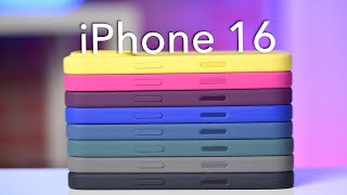 Hands On Apples Silicone Cases for iPhone 16 amp iPhone 16 Pro [upl. by Finn705]