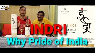 INDRI INDIAN SINGLE MALT WHISKY REVIEW [upl. by Eyeleen707]