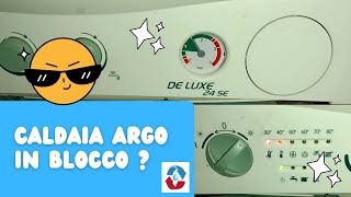 Caldaia ARGO 24 SE e BAXI luna 240 fi in blocco lampeggia simbolo come fare il reset [upl. by Elijah]