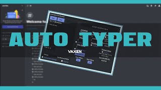 Auto Typer for Discord tutorial WORKING [upl. by Cordell]