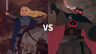 Éowyn vs WitchKing  The Return of The King 1980 [upl. by Monica]