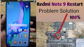 Redmi Note 9 Restart Solution  Mi Note 9 Restart Problem Solution [upl. by Teador]