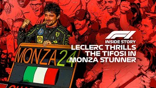 INSIDE STORY Charles Leclercs Second Monza Victory For Ferrari  2024 Italian Grand Prix  Lenovo [upl. by Elehcir140]