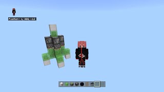 Comment faire une fusée sur minecraft bedrockTuto minecraft 2 [upl. by Eadas]