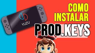 Como instalar as keys prodkeys no Yuzu DOWNLOAD 2023 [upl. by Danna]