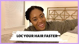 How to Loc Your Hair FASTER  5 Methods  Starter Locs [upl. by Sievert]