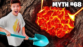 BUSTING 100 Minecraft Myths in Real Life [upl. by Coltun]