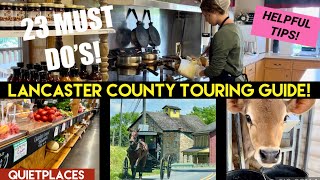 LANCASTER COUNTY TOUR GUIDE 23 MUST DO’S When Visiting amp Helpful Information [upl. by Ynnoj]