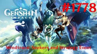 Genshin Impact Walkthrough Part 1778  Windtrace Seekers and Strategy Event No Commentary [upl. by Olag]