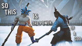 Lore Accurate Ultra Instinct Goku Vs Erlang the Sacred Divinity  Black Myth Wukong Goku [upl. by Toback]