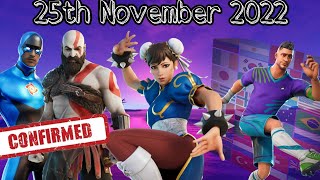 November 25 Fortnite Item Shop Prediction  November 25th 2022 Fortnite Item Shop Predictions [upl. by Rimat11]