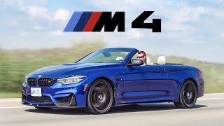 2020 BMW M4 Cabriolet Review  Drop Top Hard Top [upl. by Gen]