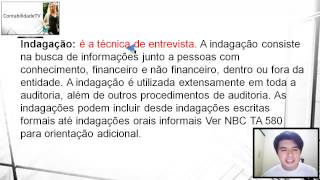 EXAME DE SUFICIÊNCIA Bacharel 2013 prova 2 Questão 38  AUDITORIA [upl. by Anurb]