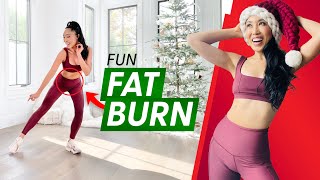 Christmas Cardio Workout Fun fat burning workout to your favorite holiday songs [upl. by Theodoric]