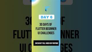 Flutter UI Challenges Demo  Day 6 Creating a Registration Page for beginners  30 Days of Flutter [upl. by Lhok]