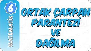 6 Sınıf Matematik  Ortak Çarpan Parantezi ve Dağılma [upl. by Verdha]