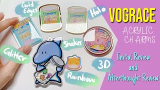 VOGRACE Acrylic Charm Review [upl. by Sualakcin]