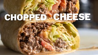 Heres how to make a Chopped Cheese Burrito [upl. by Nabe]