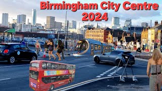 Birmingham City Centre  Birmingham City Tour  Birmingham City 2024  Birmingham Walk [upl. by Ekoorb]