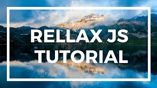 Rellax JS Tutorial  How to use RellaxJS  Parallax Background [upl. by Vladamir830]