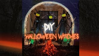 DIY Halloween Witch Halloween Decor [upl. by Yeznil]