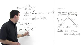 Center of Mass in 2D [upl. by Anitap84]