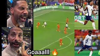 Crazy reaction England late winner Vs Netherlands as Kobbie Mainoo boss midfield with Watkins goal [upl. by Kauppi]