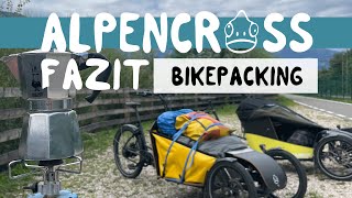 Bikepacking  Alpencross per Lastenrad [upl. by Nnayelsel]