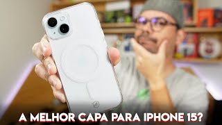 CAPA COM MAGSAFE PARA IPHONE 15 DA GORILA SHIELD É BOA UNBOXING E PRIMEIRAS IMPRESSÕES [upl. by Kecaj168]